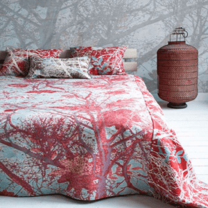 bedsprei met sierkussens geweven, 60 cm x 40 cm